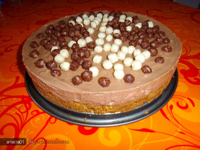 Cheesecake cu Ciocolata (la rece)