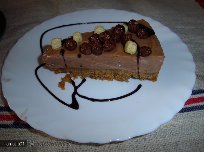 Cheesecake cu Ciocolata (la rece)