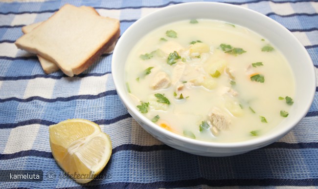 Ciorba de Pui A la Grec