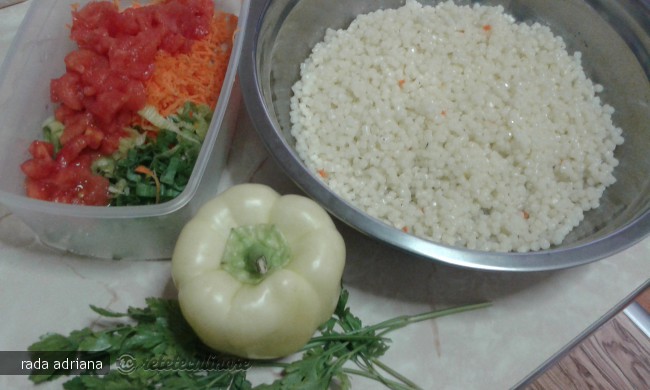 Ardei cu Salata de Cuscus