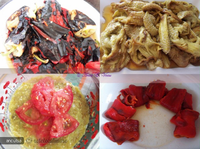 Salata de Vinete cu Ardei Copti