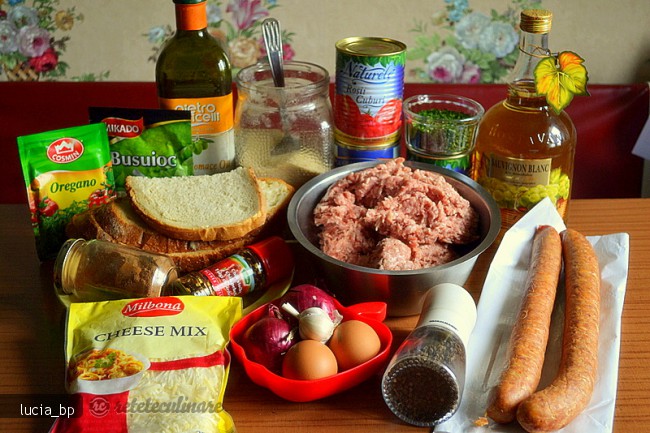 Polpette Alla Pizzaiola - Chiftelute Fierte in Sos de Rosii