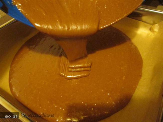Brownie cu Mascarpone si Caramel
