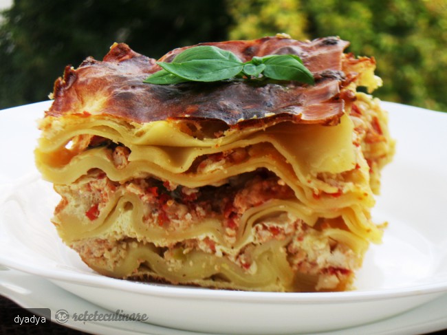 Lasagna cu Pui