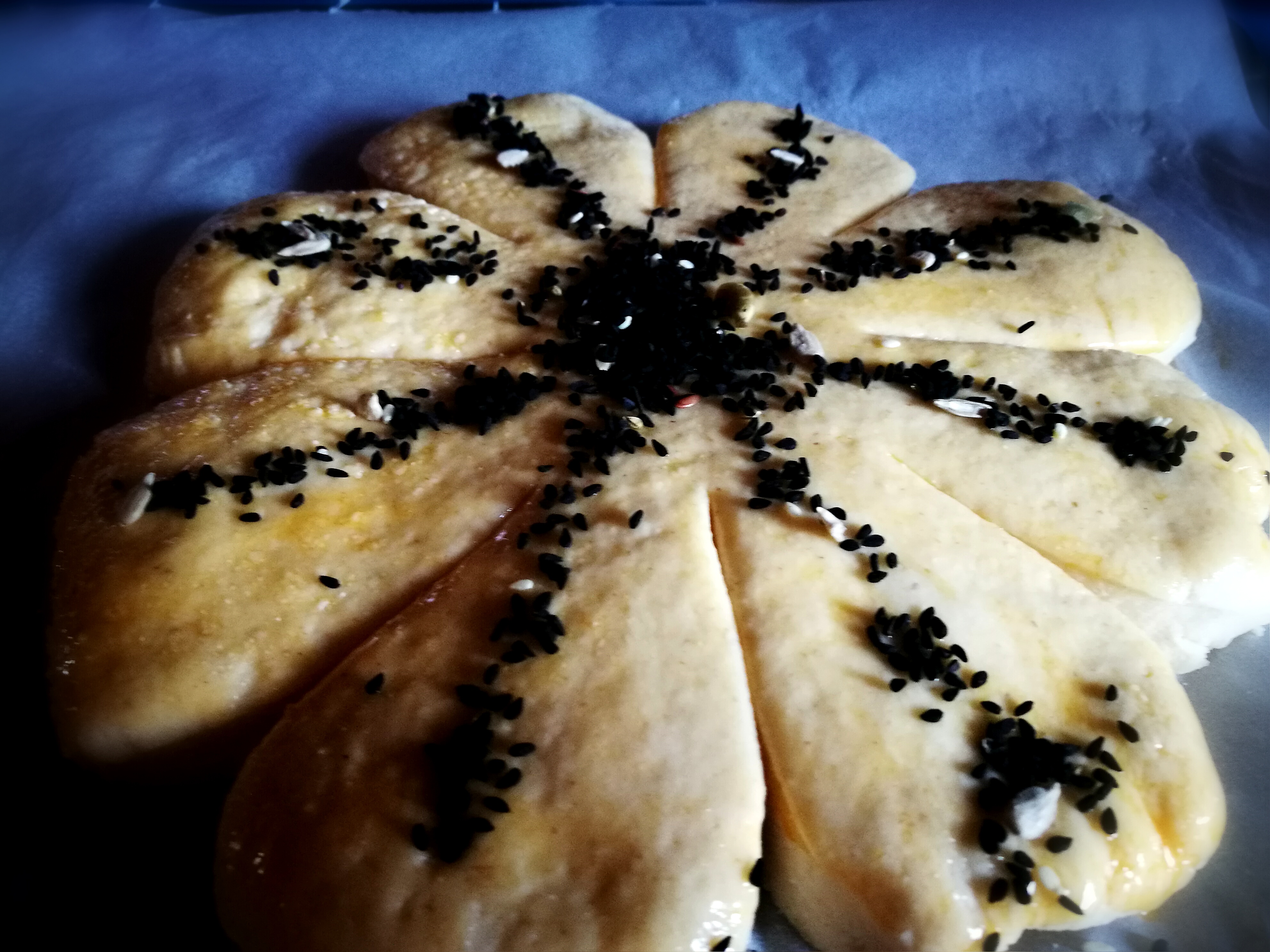 Ciorba de dovlecei cu paine algeriana