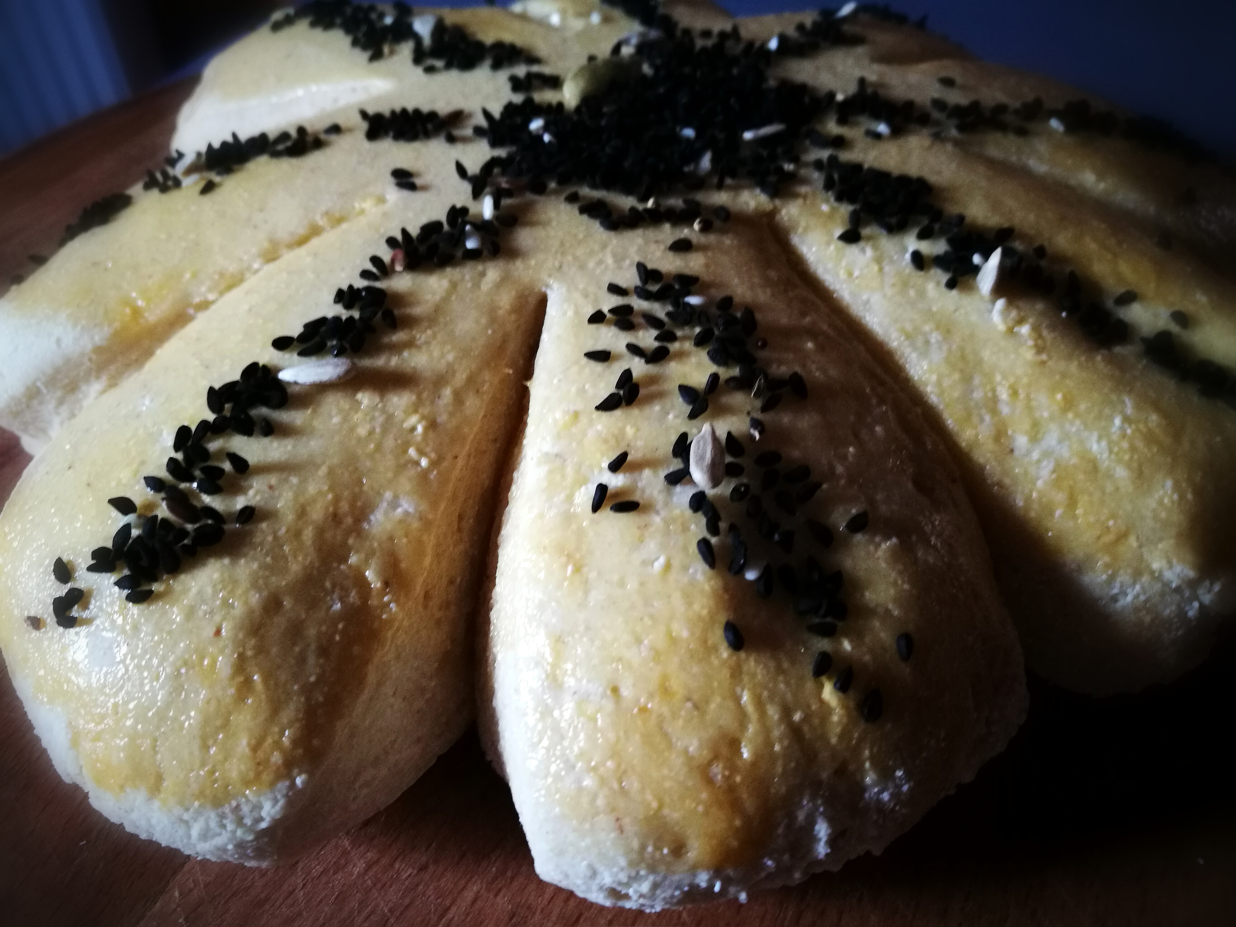 Ciorba de dovlecei cu paine algeriana