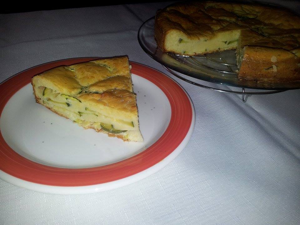 Tarta rustica cu dovlecei