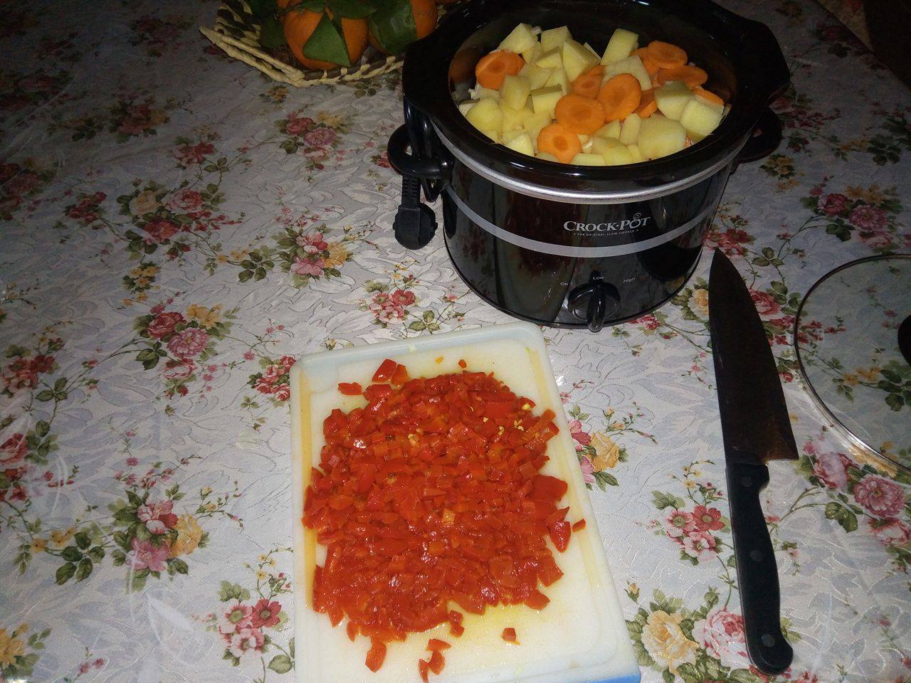 Mancare de legume la Crock Pot