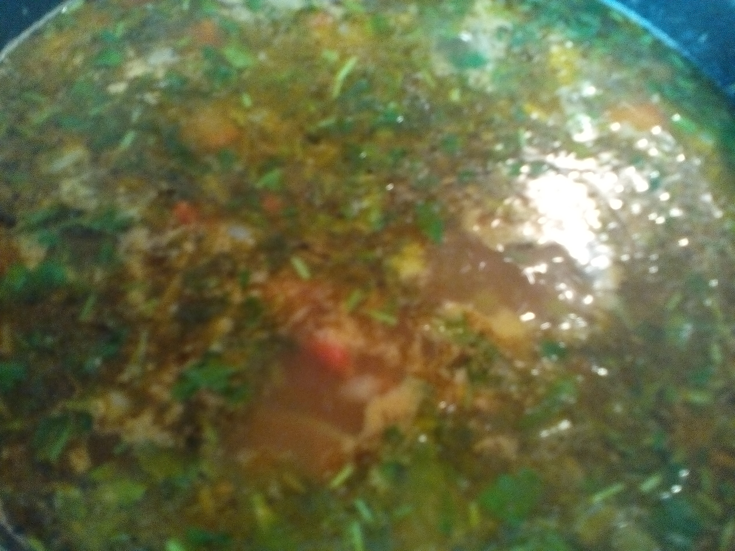 Ciorba moldoveneasca de perisoare, cu legume proaspete, ca la mama acasa..!