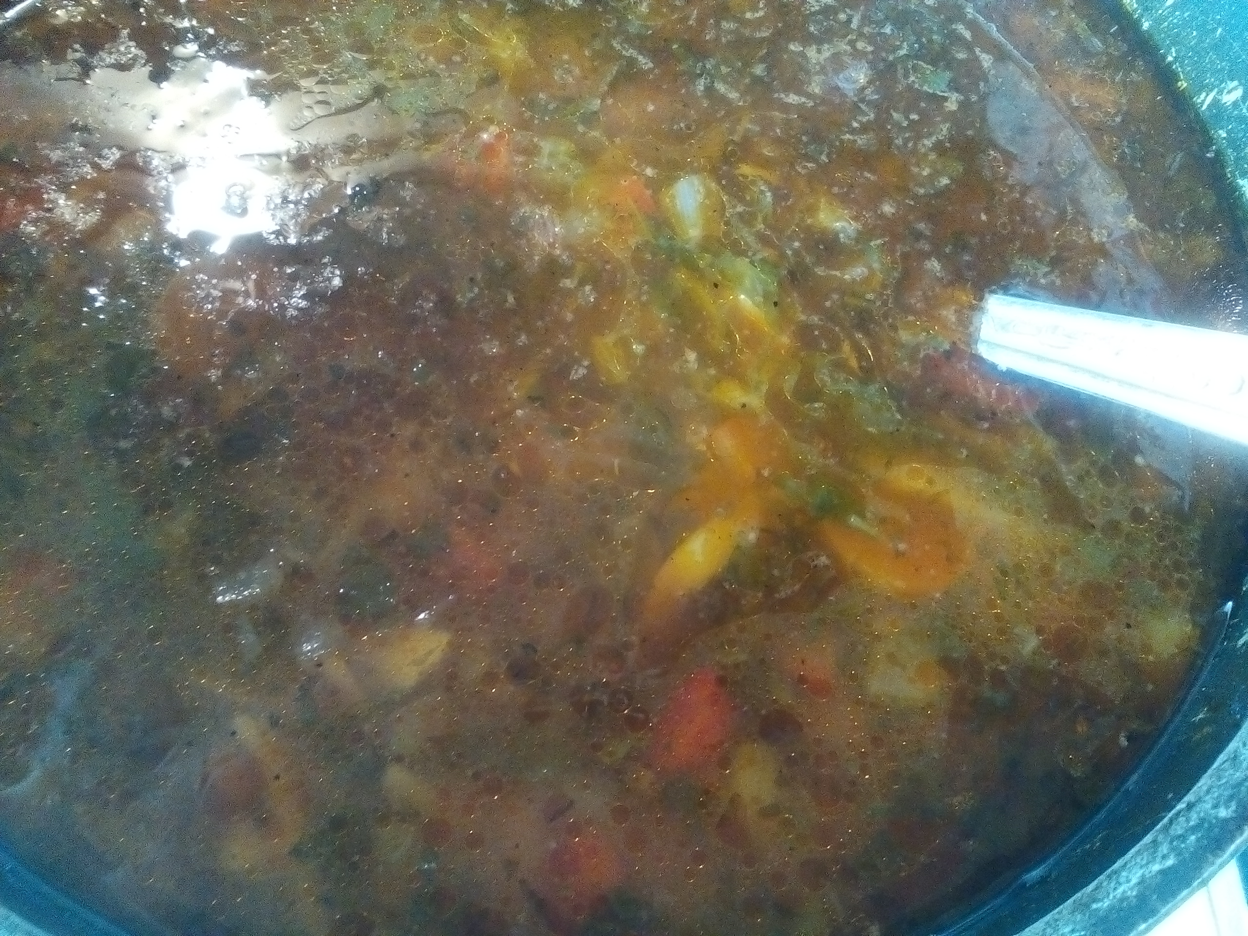 Ciorba moldoveneasca de perisoare, cu legume proaspete, ca la mama acasa..!