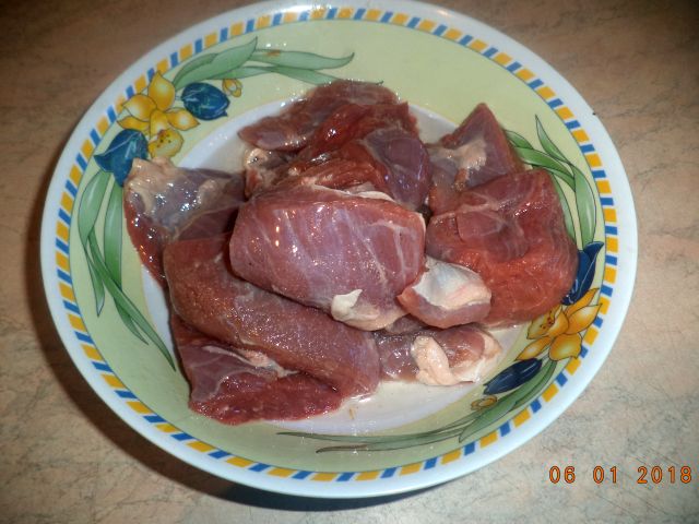 Vitel la gratar cu andive