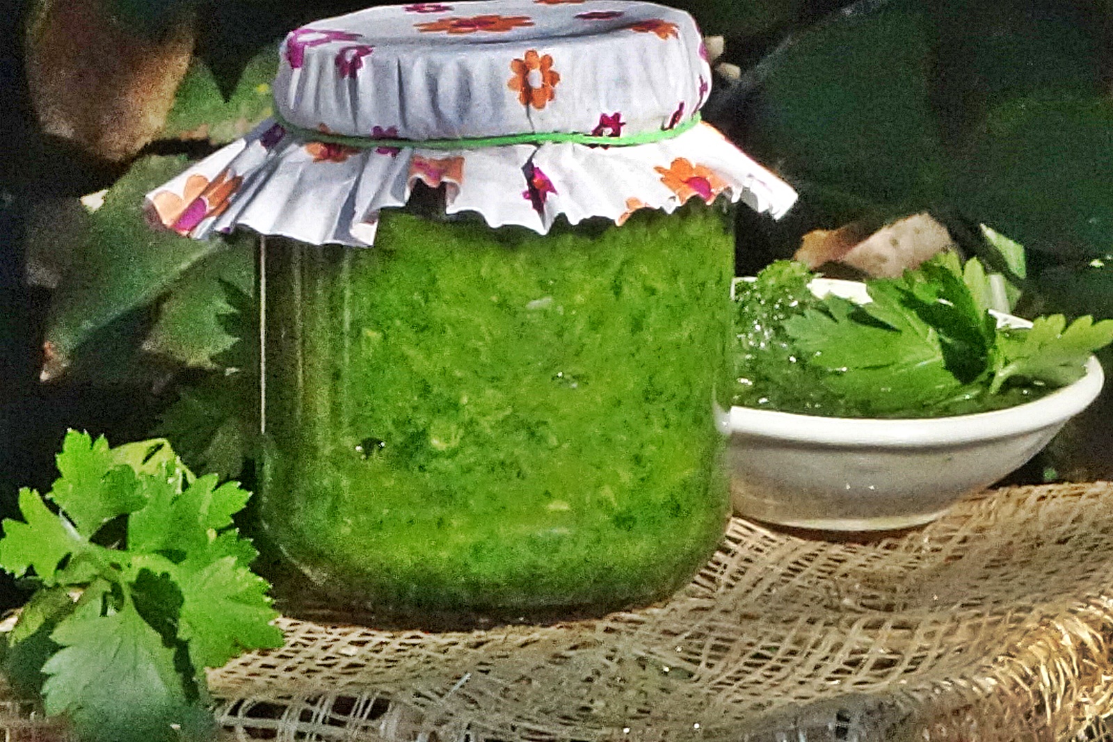 Pesto de patrunjel
