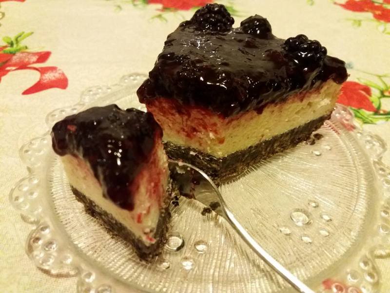 Cheesecake cu mure