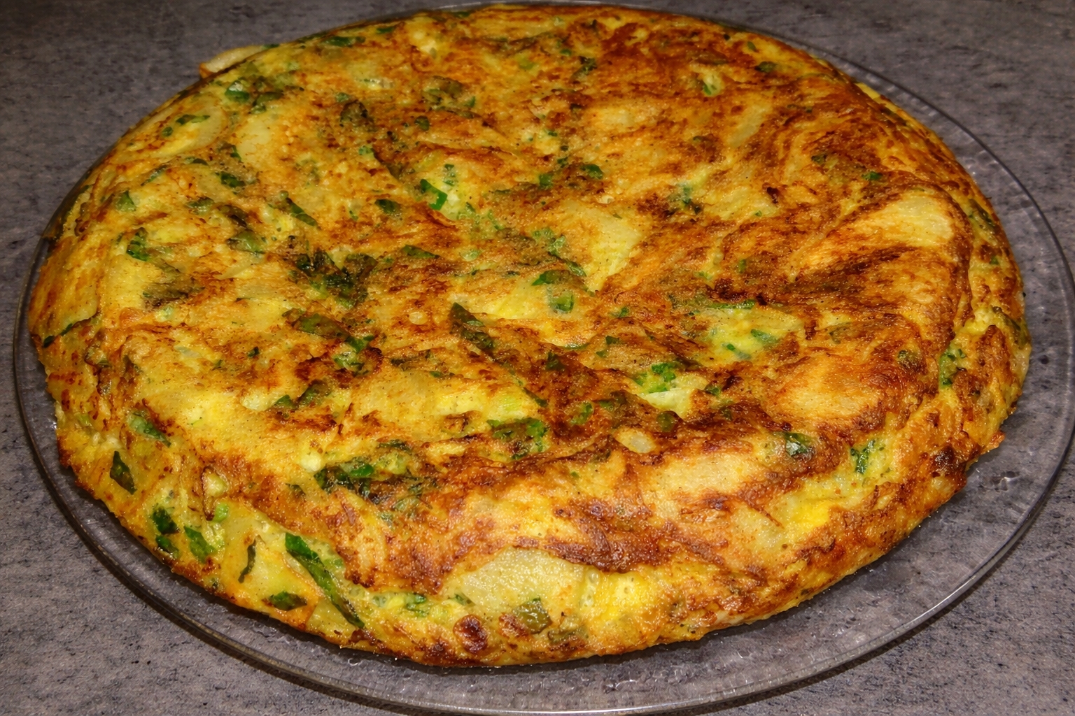 Tortilla cu spanac