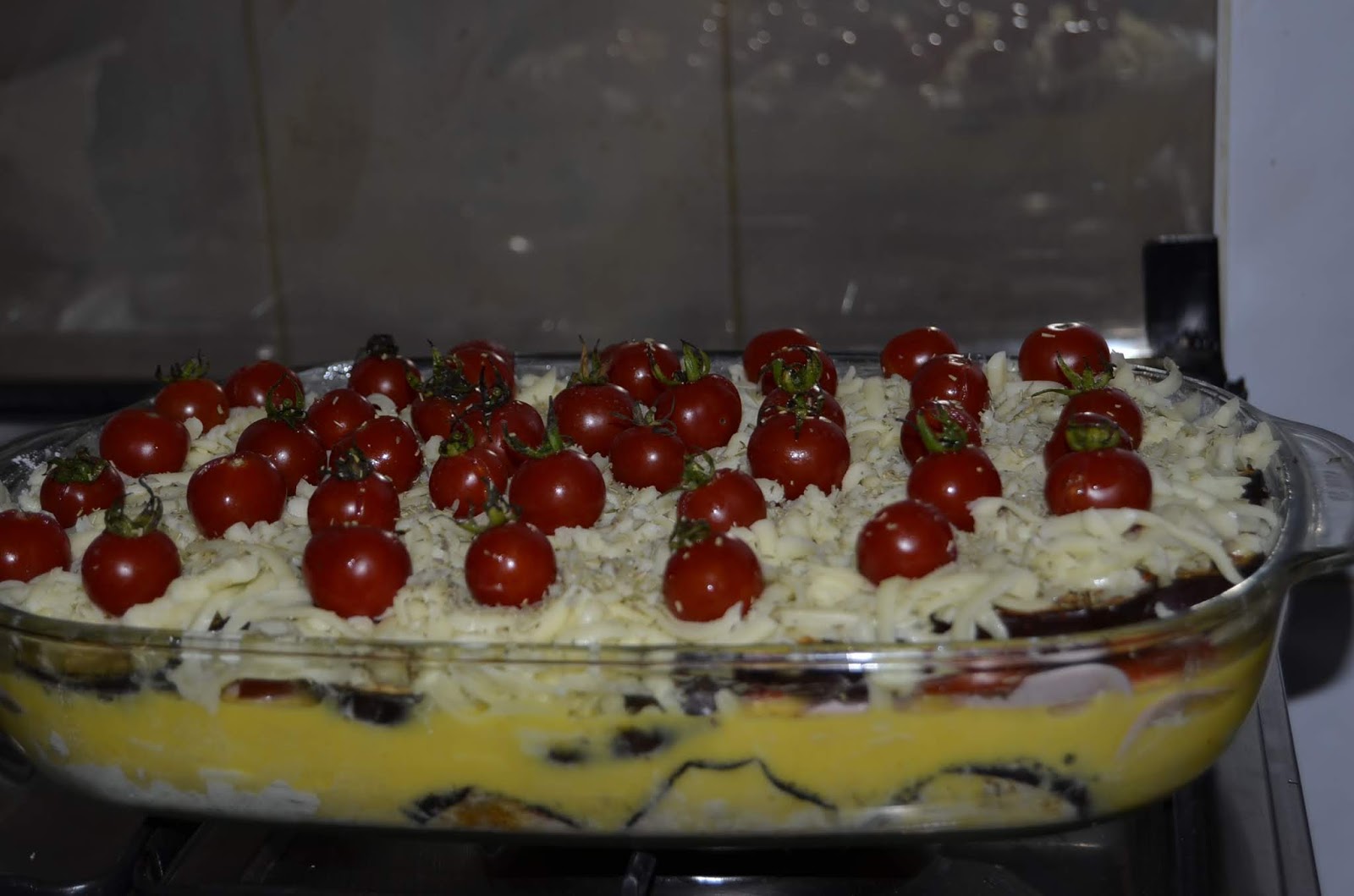 Vinete cu branza la cuptor