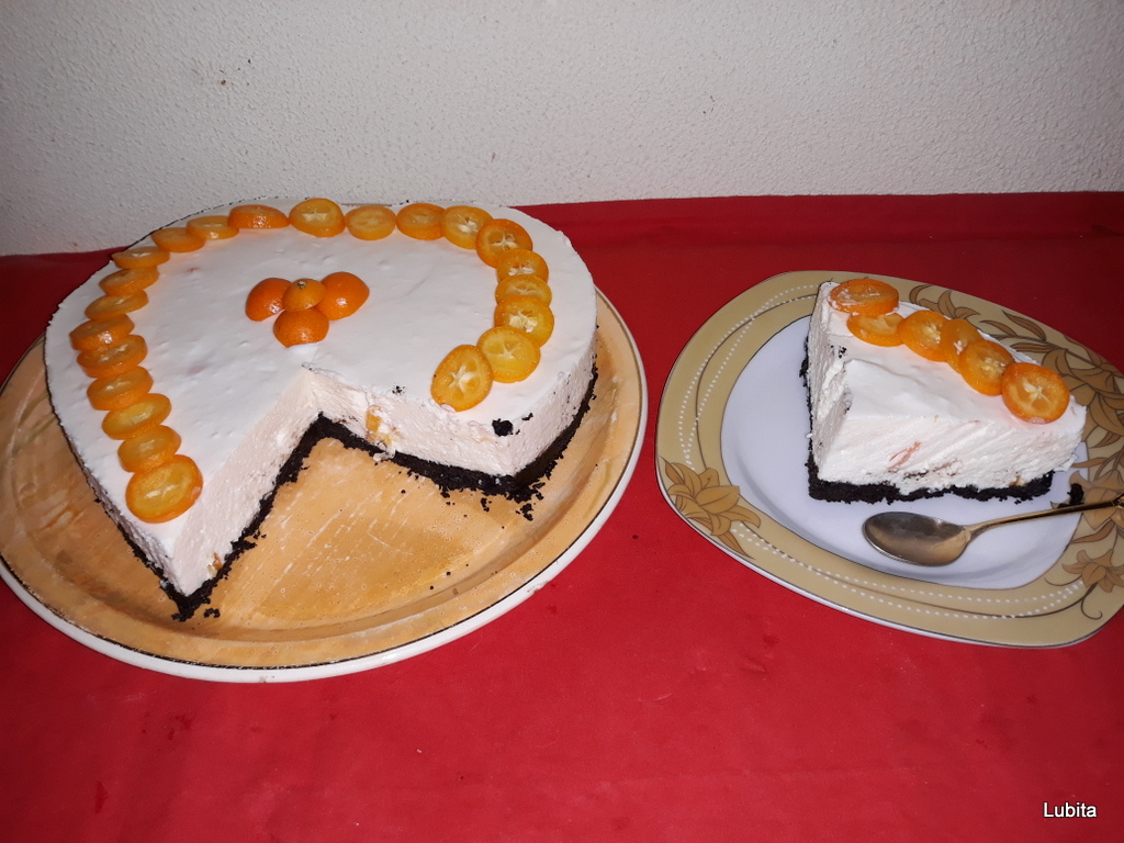 Cheesecake cu kumquat