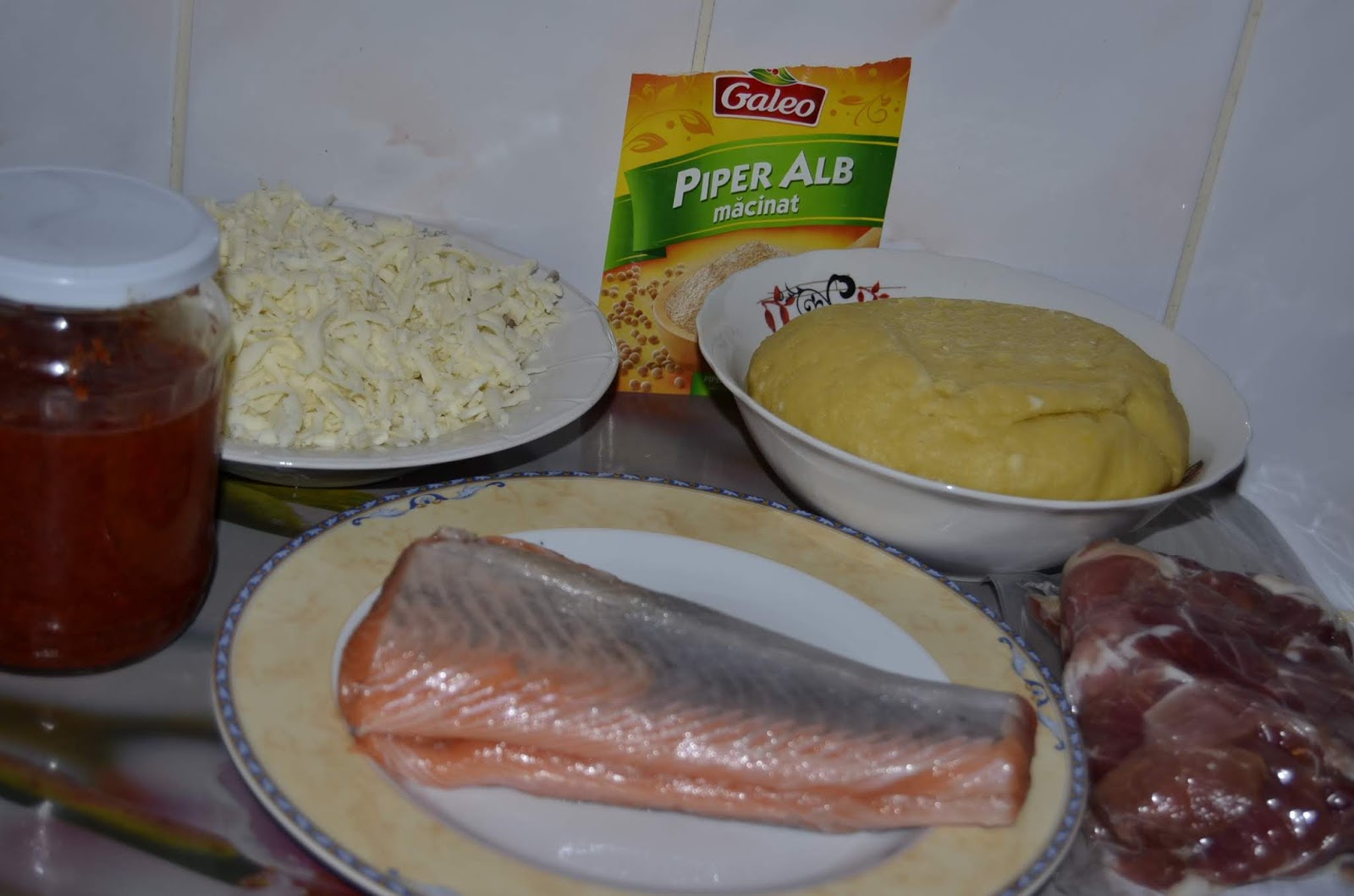 Somon in crusta de aluat