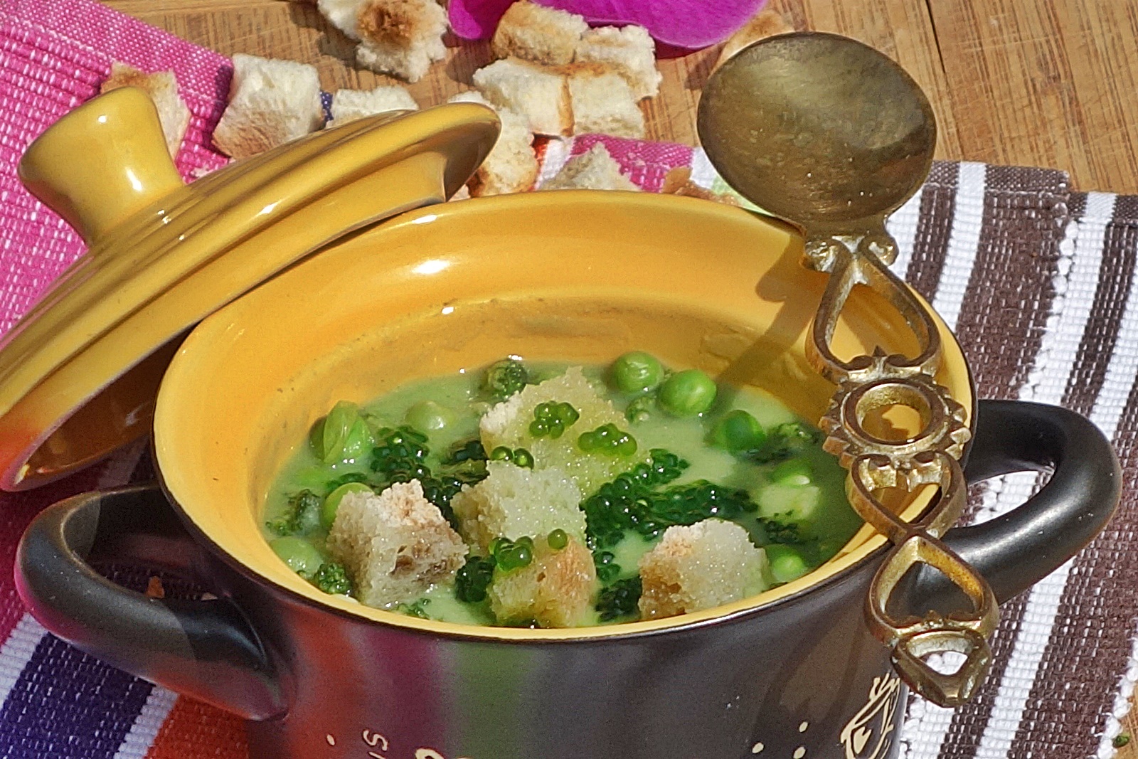 Supa crema din legume verzi