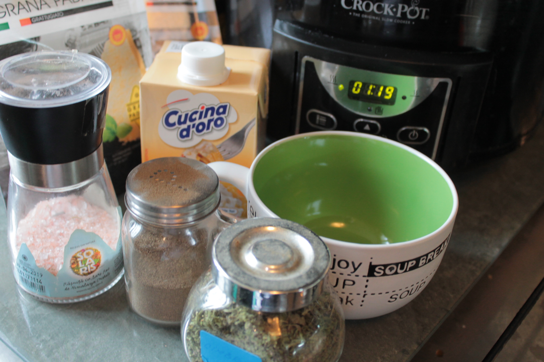 Cartofi si mere gratinate la slow cooker Crock Pot