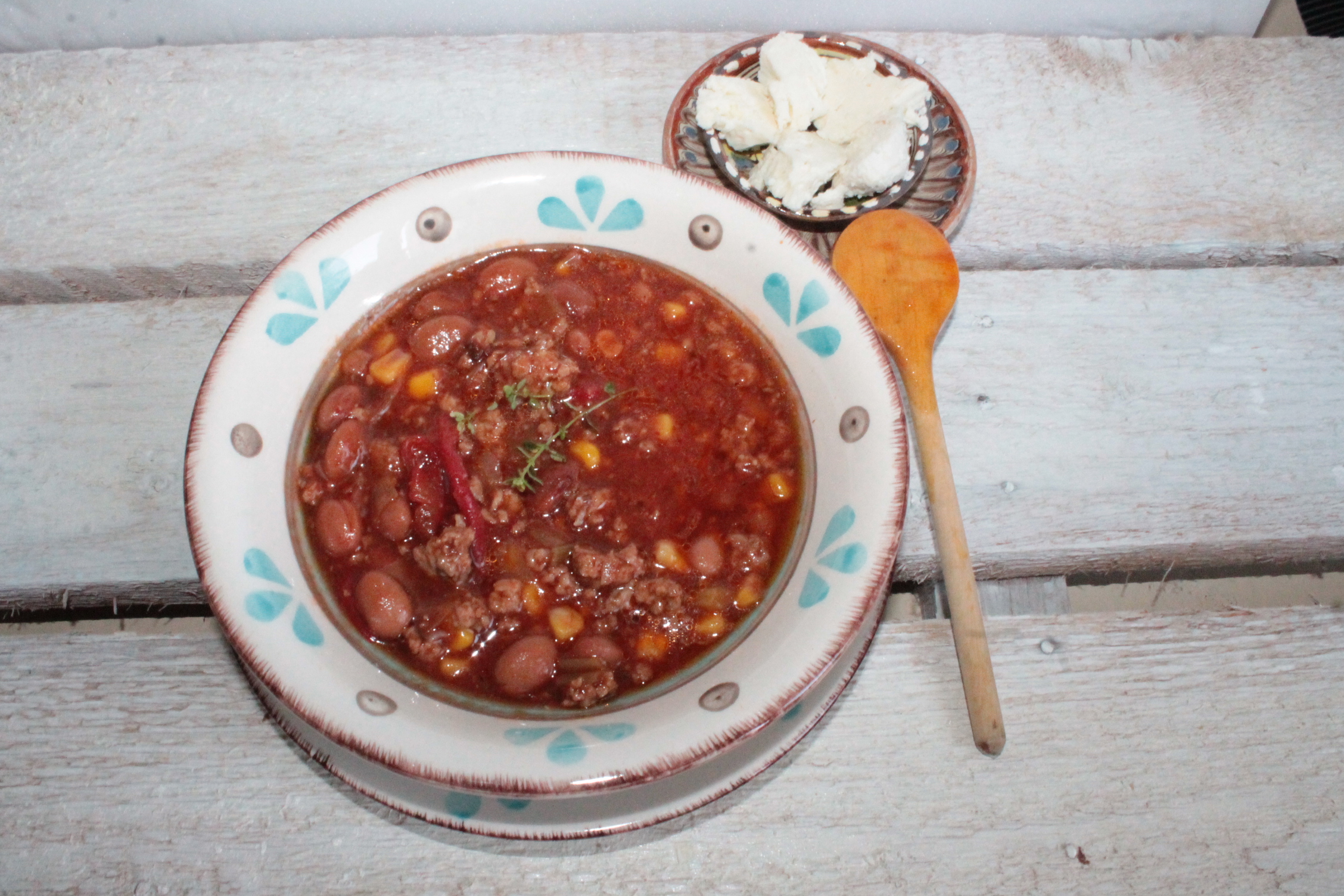 Chilli con carne la slow cooker Crock Pot