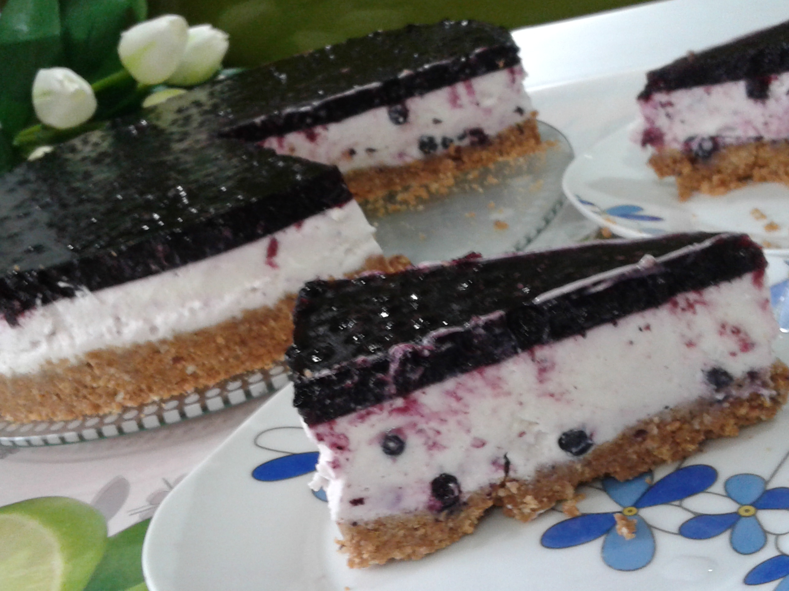 Cheesecake cu afine - cremos si racoritor