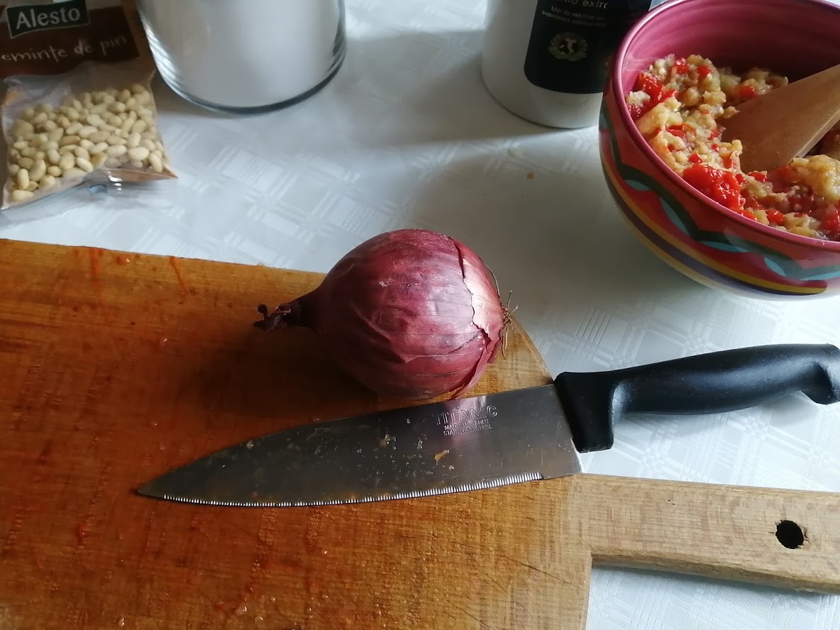 Salata de vinete si ardei