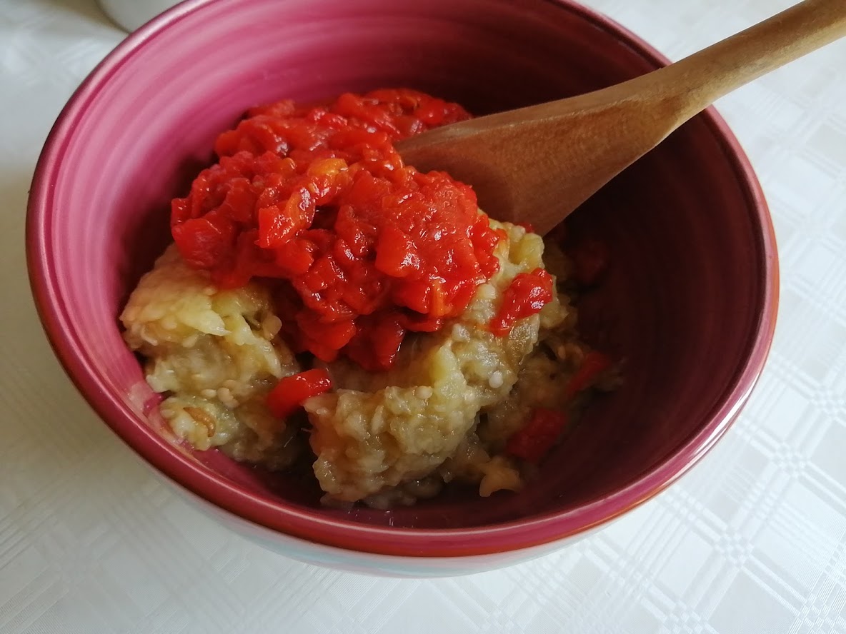 Salata de vinete si ardei