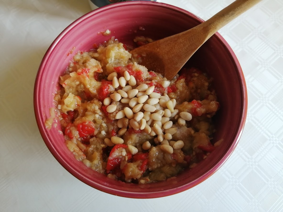 Salata de vinete si ardei