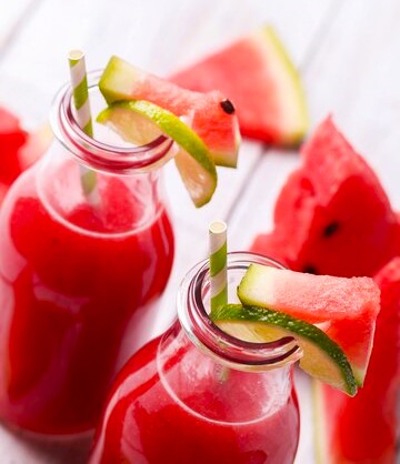 Smoothie de pepene rosu