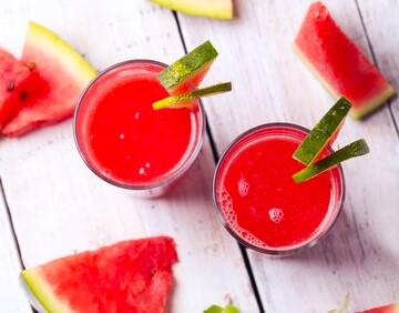 Smoothie de pepene rosu
