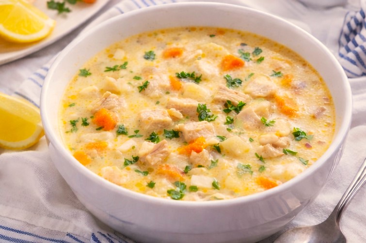 Ciorba a la grec - cremoasa si gustoasa