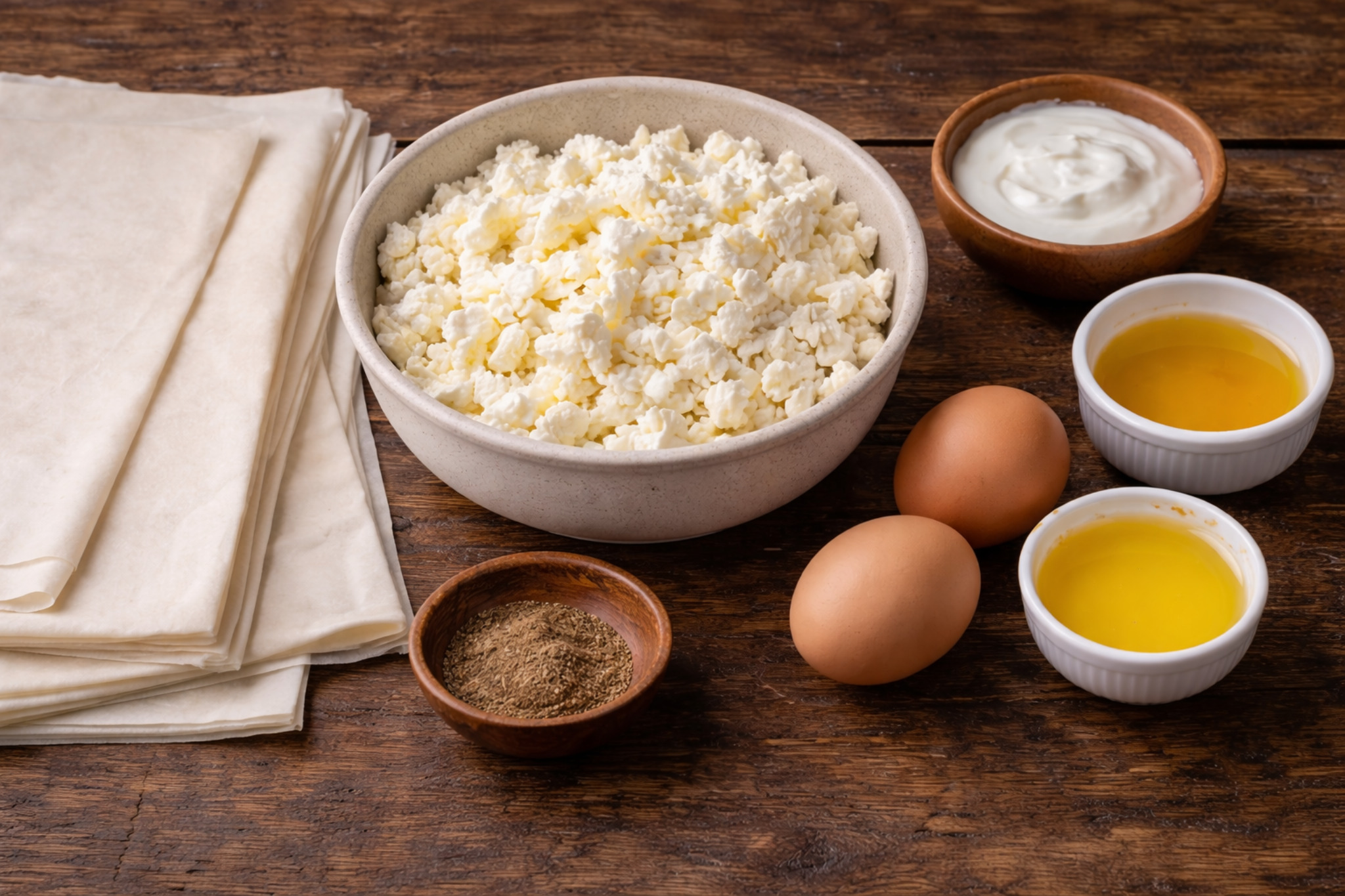 Placinta rasucita cu branza sarata