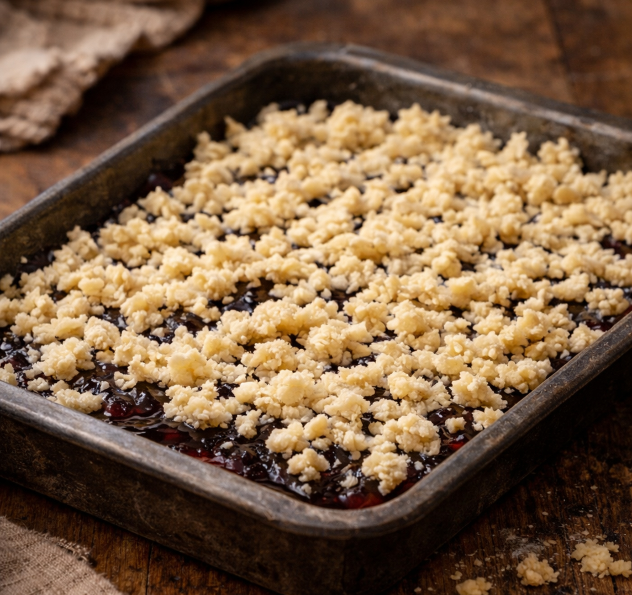 Prajitura cu aluat ras si gem (reteta clasica de casa)