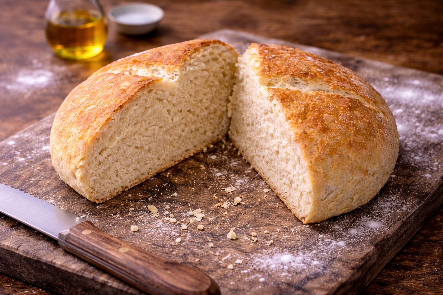 Paine rapida fara drojdie - gata in mai putin de o ora