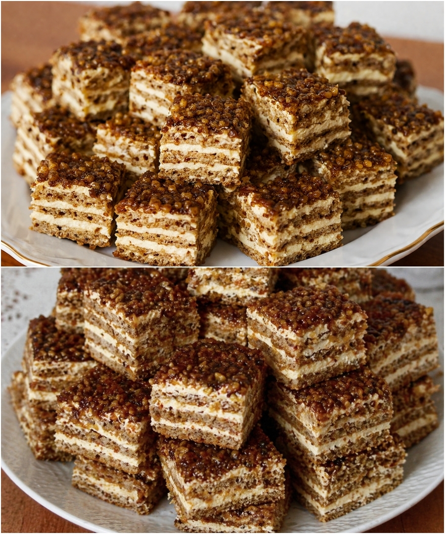 Prajitura cu nuca - reteta de casa