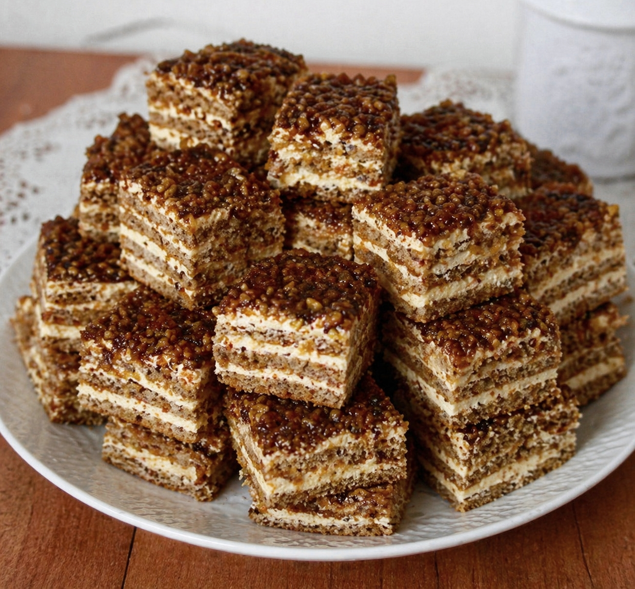 Prajitura cu nuca - reteta de casa