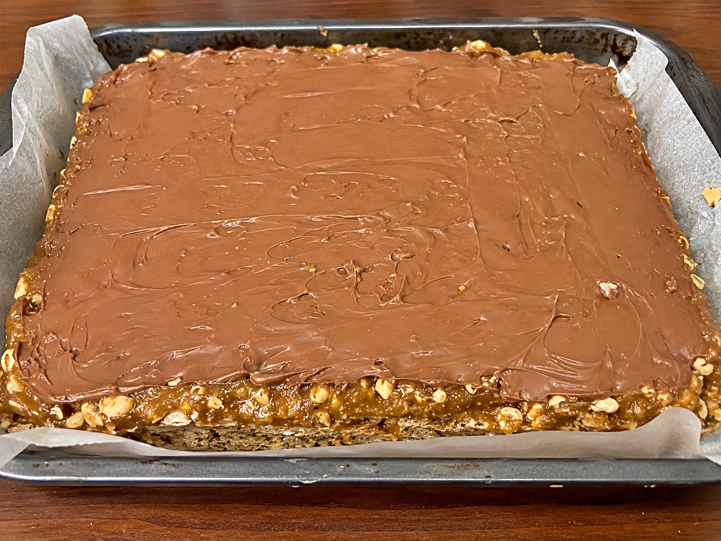 Desert prăjitură Snickers