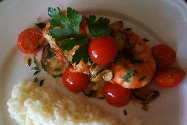 Creveti Flambate cu Whisky