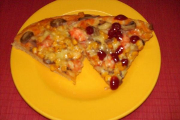 Pizza cu Aluat de Malai si Gambe