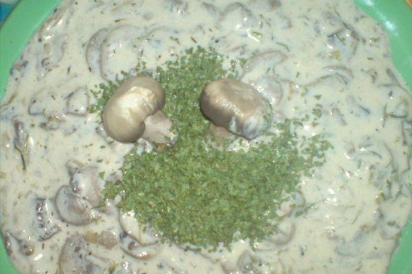 Ciuperci cu Sos de Smantana