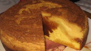Tort din crema de zahar ars