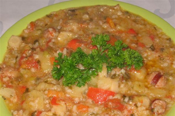 Ghiveci de legume in straturi