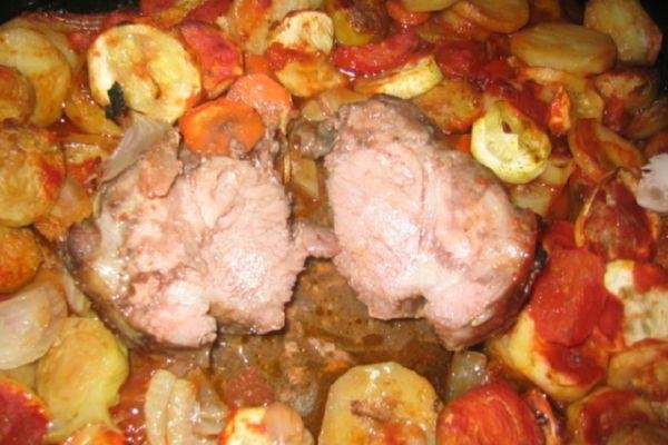 Friptura de Porc la Cuptor (coppa di Maiale)