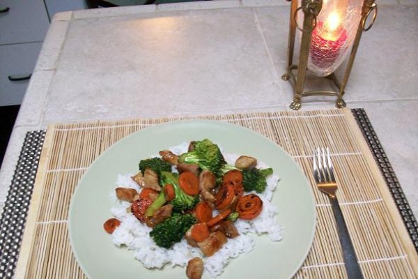 Pui chinezesc ( easy make-at-home chinese chicken)