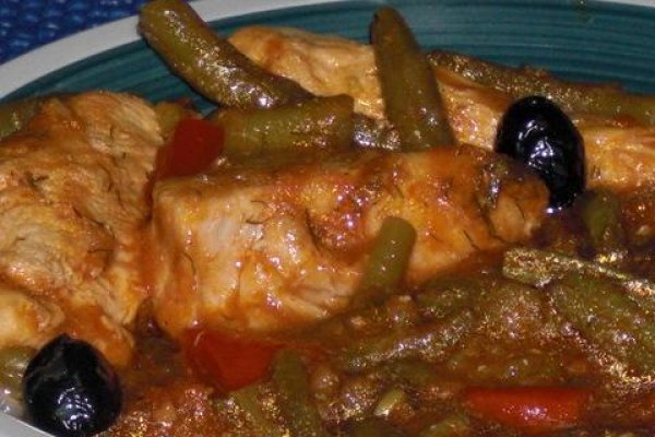Pui cu Fasole Verde