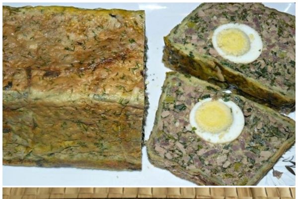 Drob in Foi de Clatite