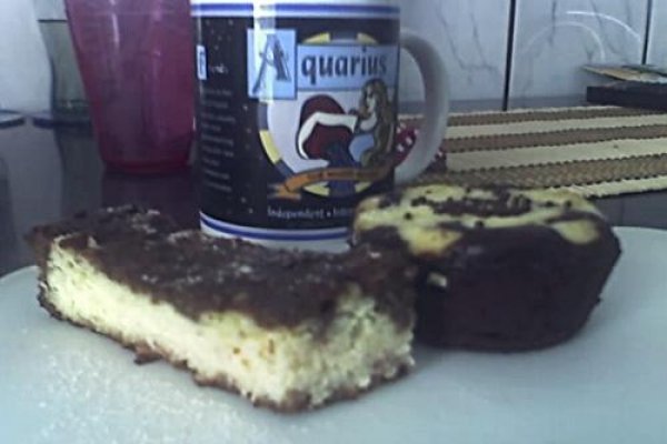 Prajitura cu branza dulce si cacao