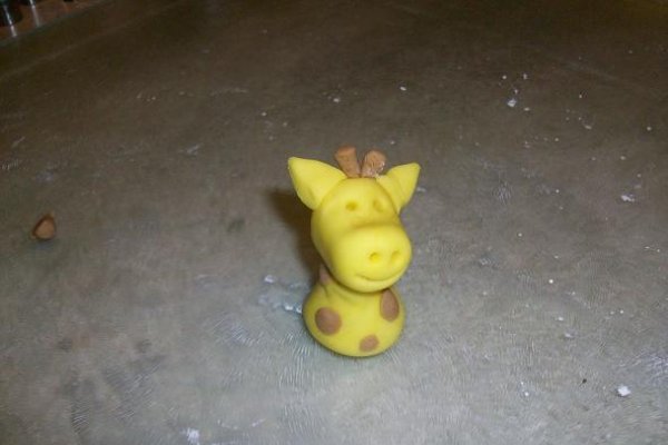 Animale Din Fondant - Girafa 3d Poze