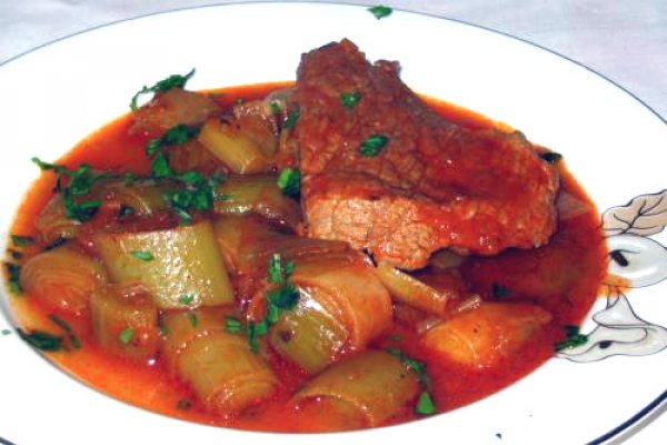 Mancare de Praz cu Carne