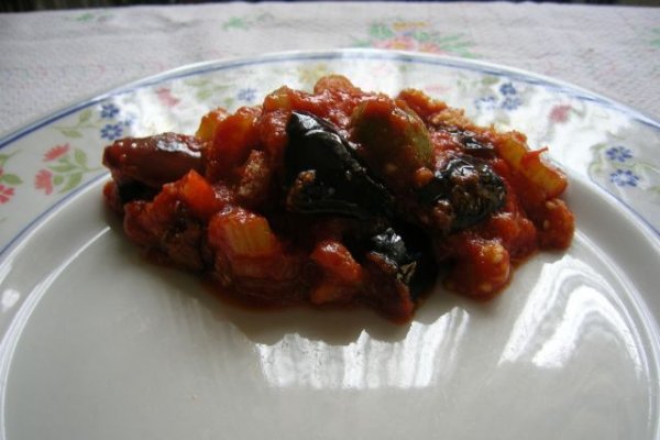 Caponatina (aperitiv, Salata, Reteta Siciliana)